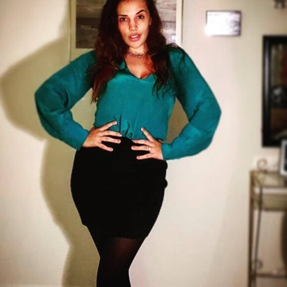 Lavender Brown Green 100% Silk Blouse - Picture 2 of 10